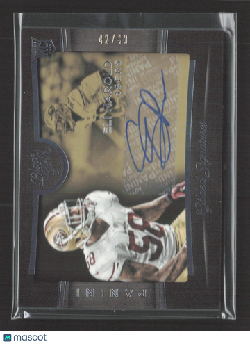 2016 Panini Black Gold Gilded Signatures Eli Harold #GIL-EH RC Auto