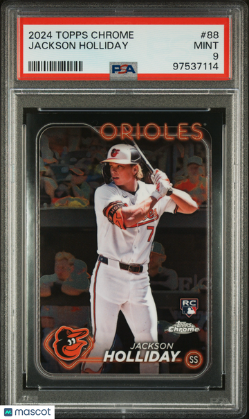 2024 Topps Chrome Jackson Holliday #88 PSA 9