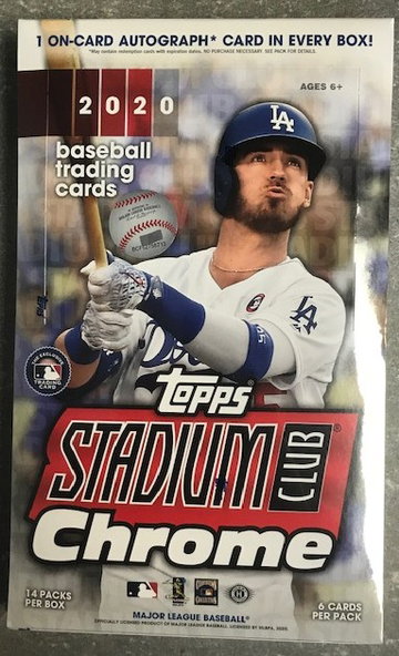 (1) 2020 Topps Stadium Club Chrome