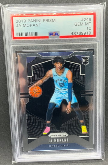 Ja Morant 2019 Prizm PSA 10 Rookie