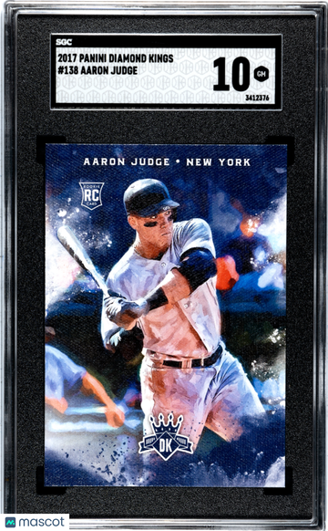 2017 Panini Diamond Kings Aaron Judge #138 SGC 10