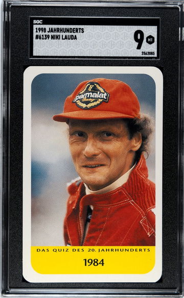 1998 Harenberg Jahrhunderts Niki Lauda Formula 1 F1 Ferrari  SGC 9 POP 4