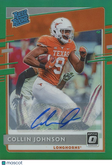 2020 Collin Johnson Rookie Panini Authentic