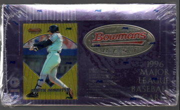 1996 Bowman's Best Baseball Box Look for Refractor & Atomic Refractor