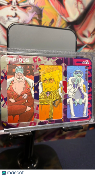 SpongeBob Squidward Patrick Box Topper #DRP-005