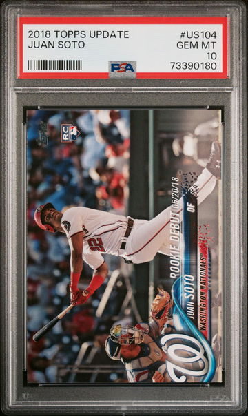 2018 Topps Update Juan Soto #US104 PSA 10