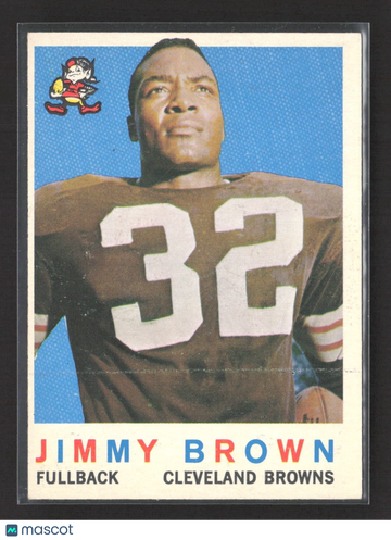 1959 Topps Jim Brown #10 [Base] Base Set