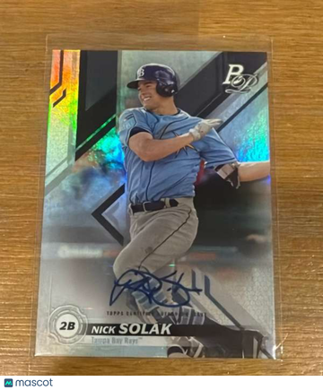 2019 Bowman Platinum - Top Prospects Nick Solak #TOP-16