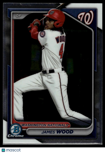 2024 Bowman James Wood #BCP-91 Chrome Prospects