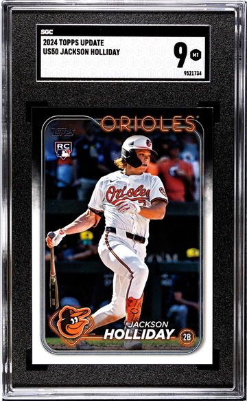 2024 Topps Update #US50 Jackson Holliday SGC 9