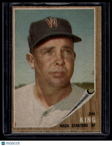 1962 Topps Jim King #42