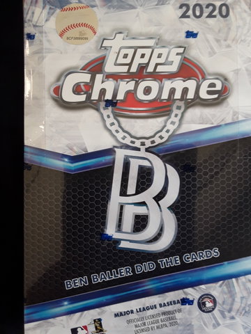 2020 Topps Chrome Ben Baller Box