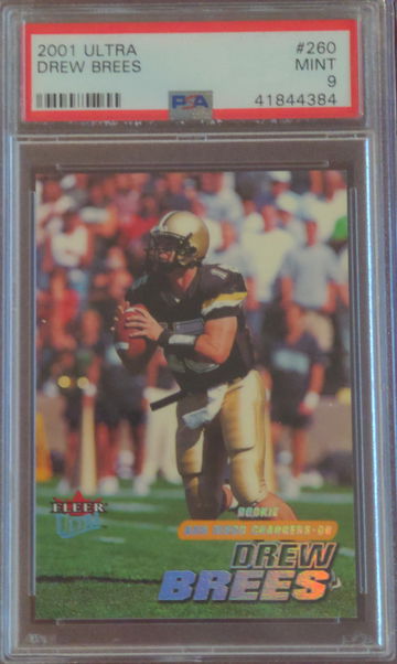 2001 Ultra Drew Brees #260  1148/2499
