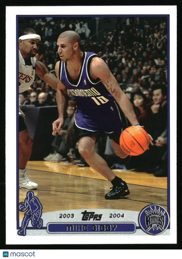 2003-04 Topps Mike Bibby #10 Sacramento Kings