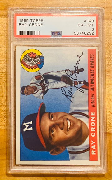 1955 Topps Ray Crone #149 PSA 6