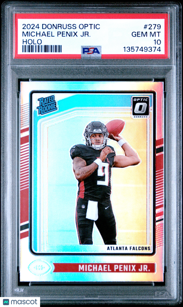 2024 Panini Donruss Optic Michael Penix JR. #279 Holo PSA 10