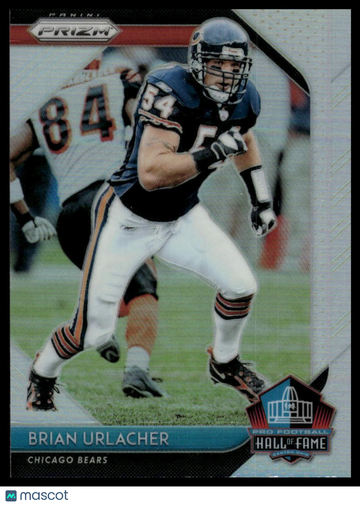 2018 Panini Prizm Brian Urlacher #HOF-1 Hall of Fame Prizm