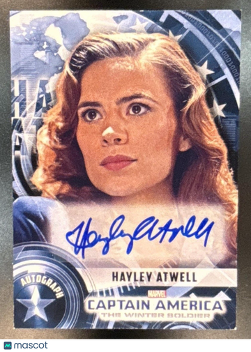 Near Mint 2014 Upper Deck Captain America The Winter Soldier Actor Autographs HA Auto Trading Card