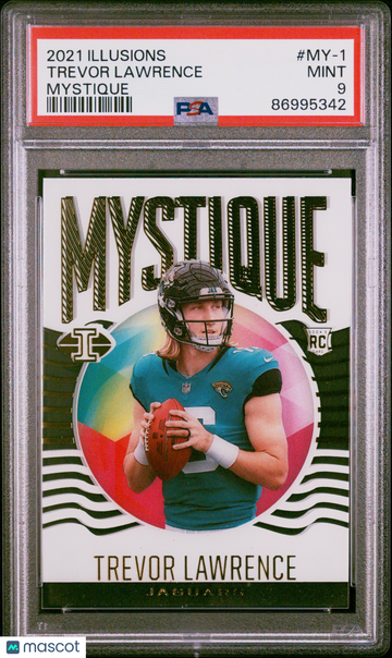 2021 Panini Illusions Mystique Trevor Lawrence #MY-1 PSA 9
