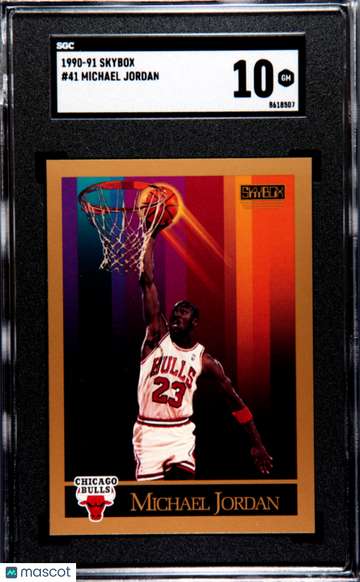 1990 Skybox Michael Jordan #41 SGC 10