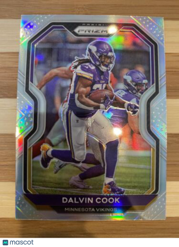 🔥2020 Prizm Football Silver Prizm Dalvin Cook Minnesota Vikings CENTERED