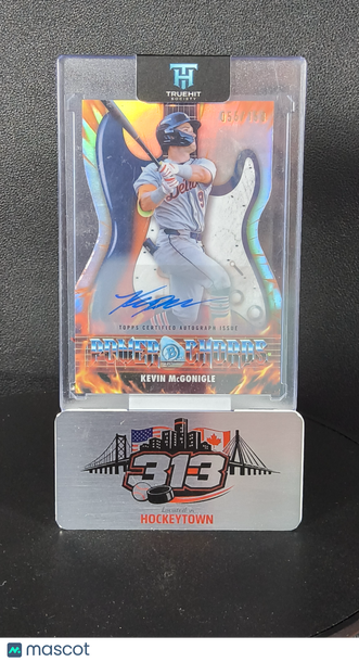 2026 Bowman Power Chords Kevin McGonigle #PC-15 Orange Refractor /150