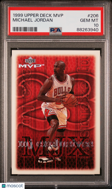1999 Upper Deck MVP Michael Jordan #206 PSA 10