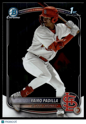 2025 Bowman Chrome Yairo Padilla #BCP-236 Bowman Chrome Prospects