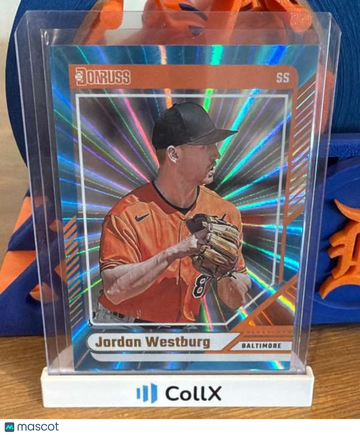 2024 Donruss - Carolina Blue Laser Jordan Westburg #57