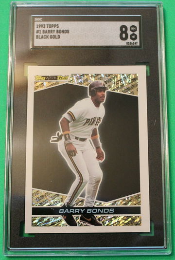 1993 Topps Black Gold Barry Bonds #1