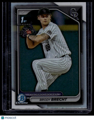 2024 Bowman Draft Brody Brecht #BDC-39 Chrome Refractor
