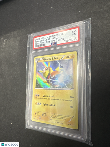 2016 Pokemon Xy Trainer Kit Pikachu Libre Half Deck Pikachu Libre Holo Pikachu Libre Half Deck PSA 7 #30