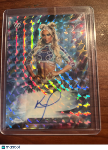 2026 Topps Chrome WWE Karmen Petrovic Gold Geometric Refractor Short Print Parallel/Variety Topps