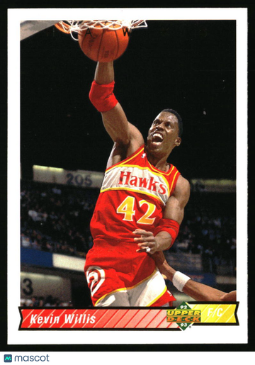 1992-93 Upper Deck Kevin Willis #144 Atlanta Hawks