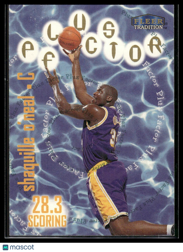 1998-99 Fleer Tradition Shaquille O'Neal #143
