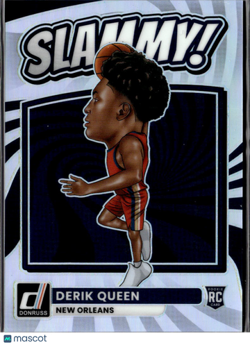 2025 Donruss Prizm Slammy! Derik Queen #25 RC