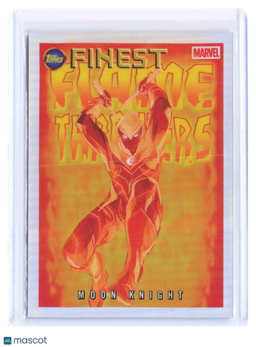 2026 Topps Flame Throwers Insert FT-04 Moon Knight Marvel Trading Card