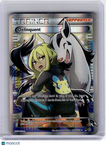 Alternate Art Delinquent Holo Ultra Rare #98b