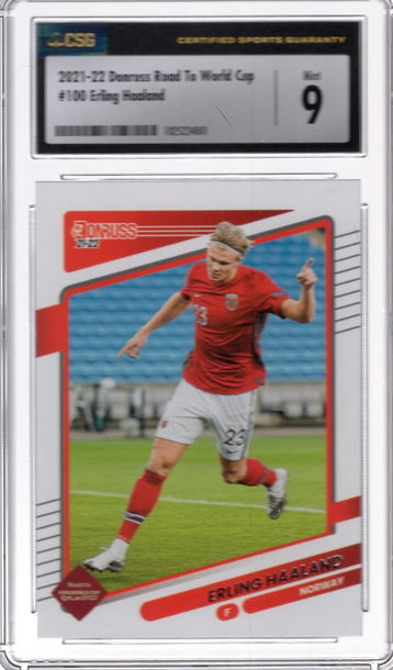 2021-22 Donruss Road to World Cup Erling Haaland 9