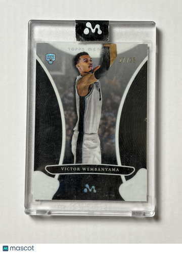 2023-24 Topps Mercury Victor Wembanyama Victor Wembanyama #6 Nicely Centered Mint Parallel/Variety Rookie Short Print 27