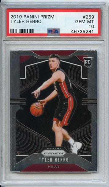 Tyler Herro Prizm PSA 10