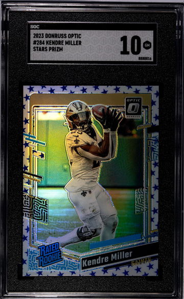 2023 Donruss Optic #284 Kendre Miller Stars Prizm SGC 10