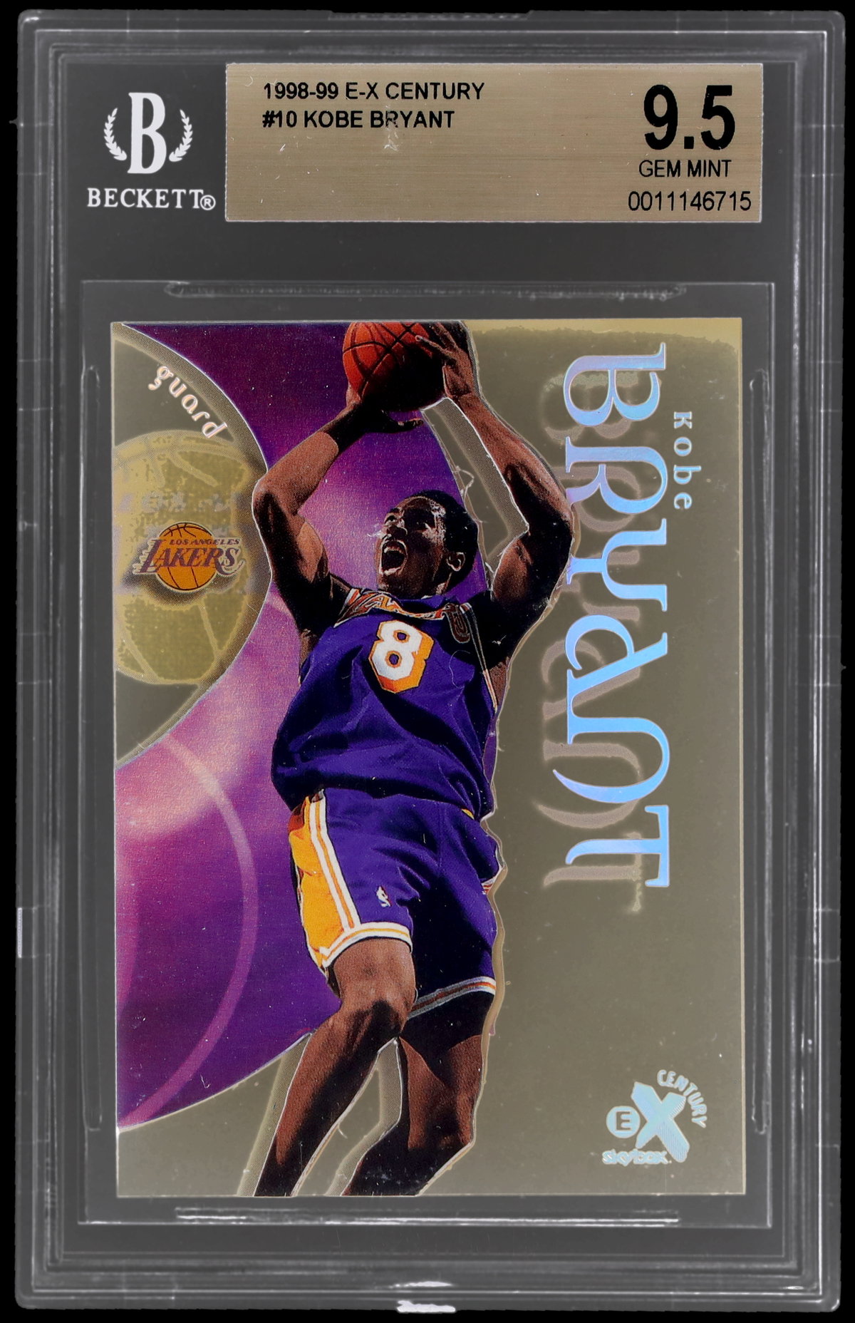 1998 Skybox E-x Century Kobe Bryant BGS 9.5 | MySlabs