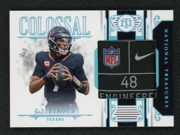 2023 Panini National Treasures CMS-CJS C.J. Stroud Colossal Rookie Houston Texans