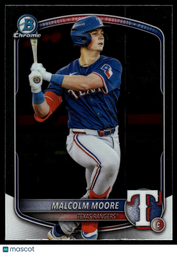 2025 Bowman Draft Malcolm Moore #BDC-191 Chrome