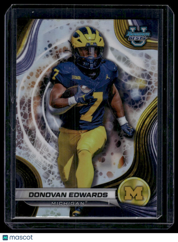 2024 Bowman University Best Donovan Edwards #54 Refractor