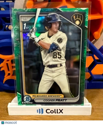 2024 Bowman - Chrome Prospects Lunar Glow Refractors Cooper Pratt #BCP-137