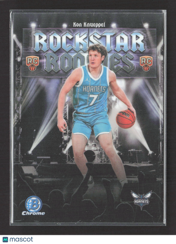 2025 Bowman Chrome Rockstar Rookies Kon Knueppel #RR-4 RC
