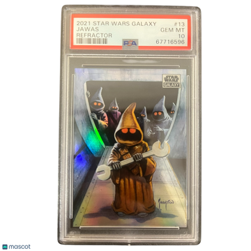 2021 Topps Chrome Star Wars Galaxy Jawas #13 PSA 10