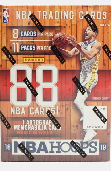 2018-19 NBA Hoops Blaster Box